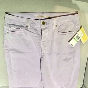 MICHAEL KORS flared jeans in light quartz.